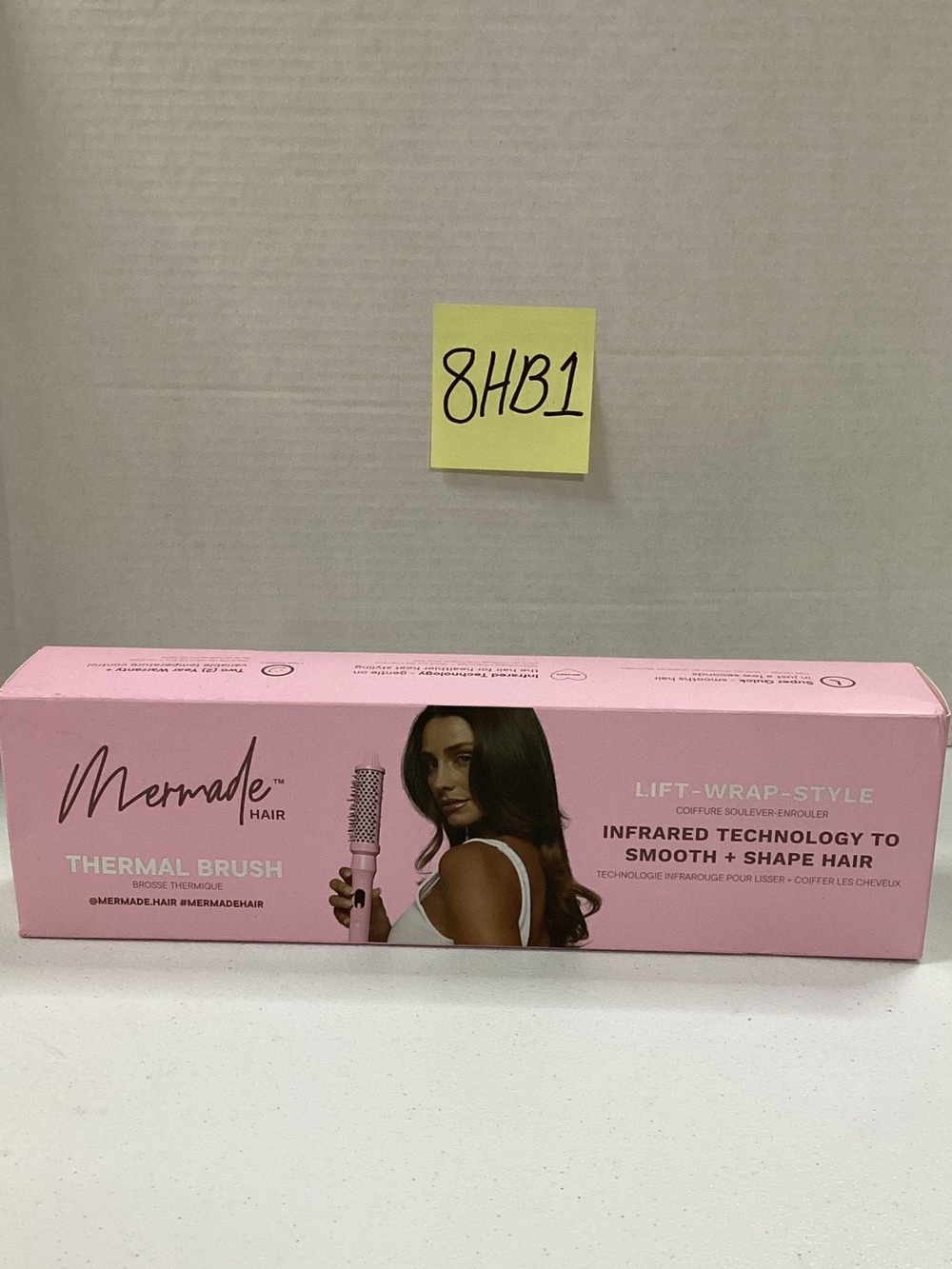 Mermade Pink Thermal Brush - Smooth & Shape Hair